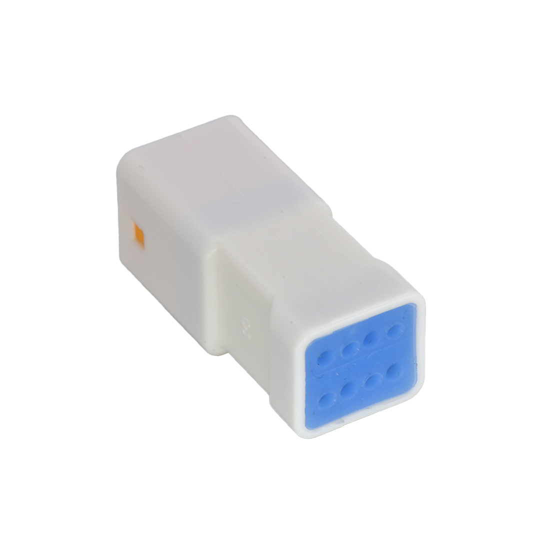 Pitch 2.00mm 线对线双排防水IP67 Female Housing 2*4Pin 白色